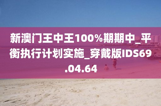 新澳门王中王100%期期中_平衡执行计划实施_穿戴版IDS69.04.64