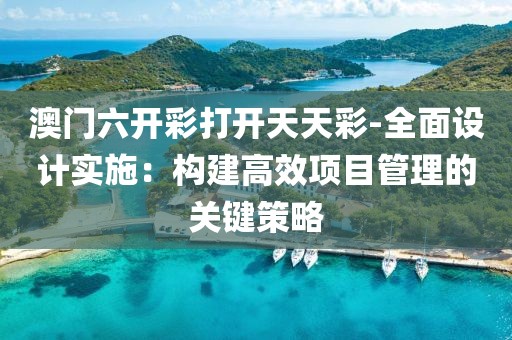 澳门六开彩打开天天彩-全面设计实施：构建高效项目管理的关键策略