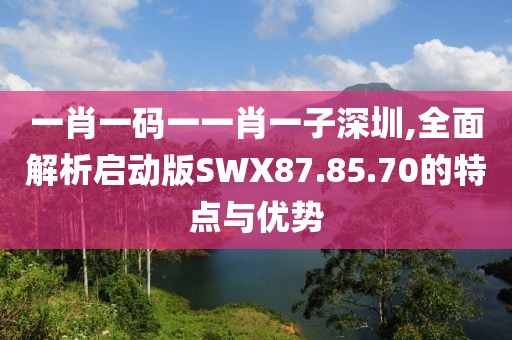 一肖一码一一肖一子深圳,全面解析启动版SWX87.85.70的特点与优势