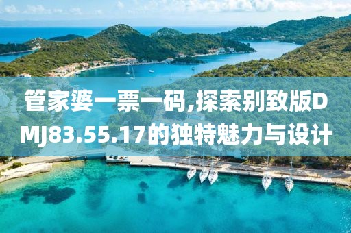 管家婆一票一码,探索别致版DMJ83.55.17的独特魅力与设计