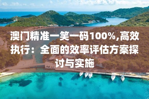 澳门精准一笑一码100%,高效执行：全面的效率评估方案探讨与实施