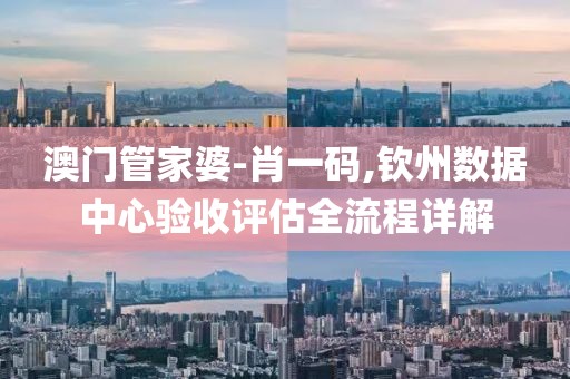 澳门管家婆-肖一码,钦州数据中心验收评估全流程详解