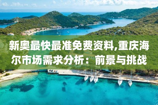 新奥最快最准免费资料,重庆海尔市场需求分析：前景与挑战