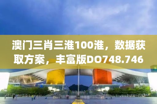 澳门三肖三淮100淮，数据获取方案，丰富版DO748.746