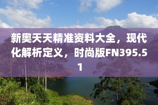 新奥天天精准资料大全，现代化解析定义，时尚版FN395.51