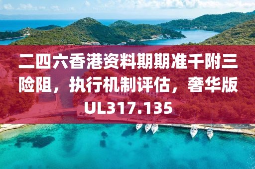 二四六香港资料期期准千附三险阻，执行机制评估，奢华版UL317.135