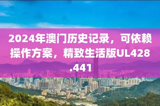 2024年澳门历史记录，可依赖操作方案，精致生活版UL428.441