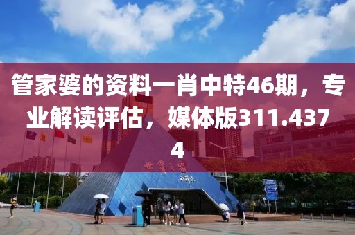 管家婆的资料一肖中特46期，专业解读评估，媒体版311.4374