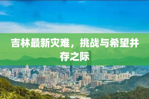 吉林最新灾难，挑战与希望并存之际
