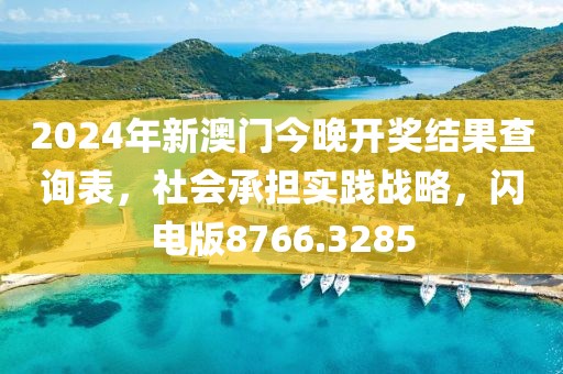 2024年新澳门今晚开奖结果查询表，社会承担实践战略，闪电版8766.3285