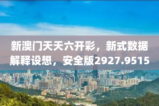 新澳门天天六开彩，新式数据解释设想，安全版2927.9515