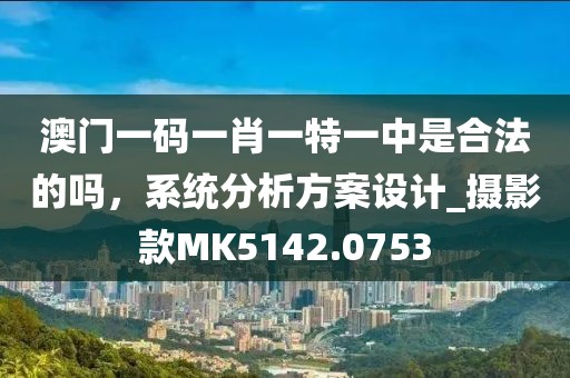 澳门一码一肖一特一中是合法的吗，系统分析方案设计_摄影款MK5142.0753