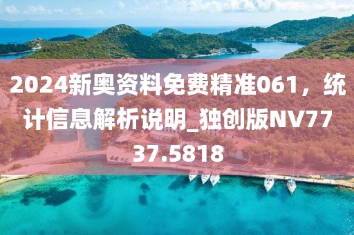 2024新奥资料免费精准061，统计信息解析说明_独创版NV7737.5818
