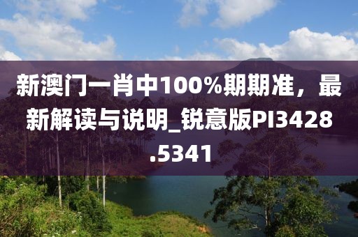新澳门一肖中100%期期准，最新解读与说明_锐意版PI3428.5341