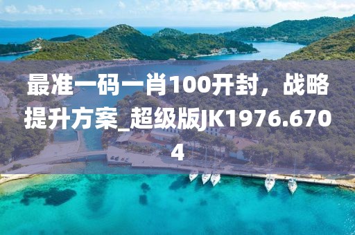 最准一码一肖100开封，战略提升方案_超级版JK1976.6704