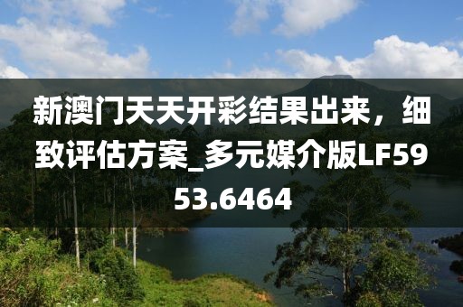 新澳门天天开彩结果出来，细致评估方案_多元媒介版LF5953.6464