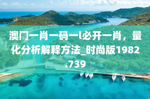 澳门一肖一码一l必开一肖，量化分析解释方法_时尚版1982.739