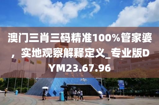 澳门三肖三码精准100%管家婆，实地观察解释定义_专业版DYM23.67.96