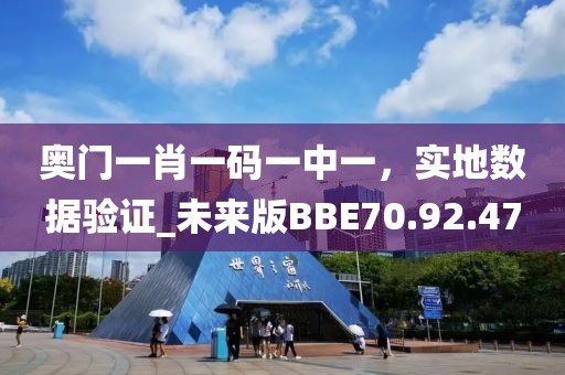 奥门一肖一码一中一，实地数据验证_未来版BBE70.92.47