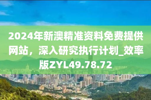 2024年新澳精准资料免费提供网站，深入研究执行计划_效率版ZYL49.78.72