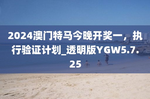 2024澳门特马今晚开奖一，执行验证计划_透明版YGW5.7.25