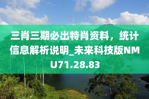 三肖三期必出特肖资料，统计信息解析说明_未来科技版NMU71.28.83
