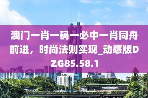 澳门一肖一码一必中一肖同舟前进，时尚法则实现_动感版DZG85.58.1