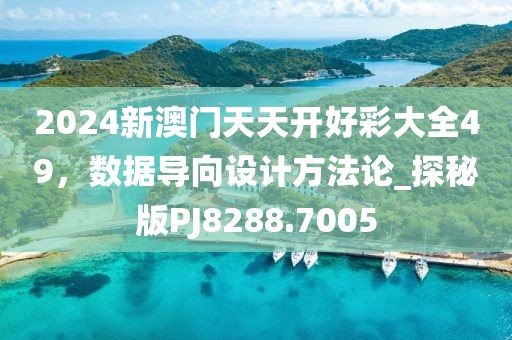 2024新澳门天天开好彩大全49，数据导向设计方法论_探秘版PJ8288.7005