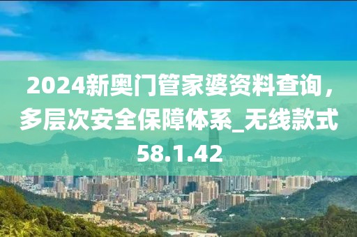 2024新奥门管家婆资料查询，多层次安全保障体系_无线款式58.1.42