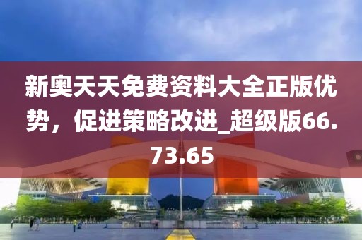 新奥天天免费资料大全正版优势，促进策略改进_超级版66.73.65