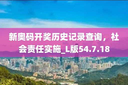 新奥码开奖历史记录查询，社会责任实施_L版54.7.18