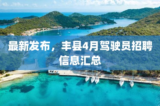 最新发布，丰县4月驾驶员招聘信息汇总