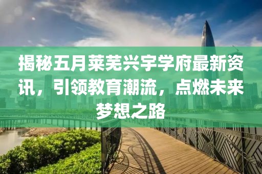 揭秘五月莱芜兴宇学府最新资讯，引领教育潮流，点燃未来梦想之路