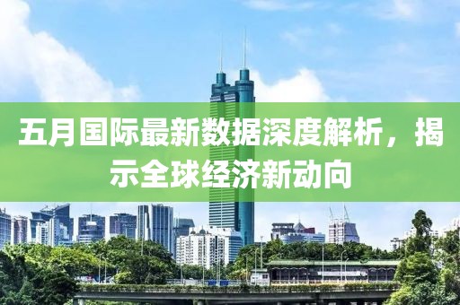 五月国际最新数据深度解析，揭示全球经济新动向