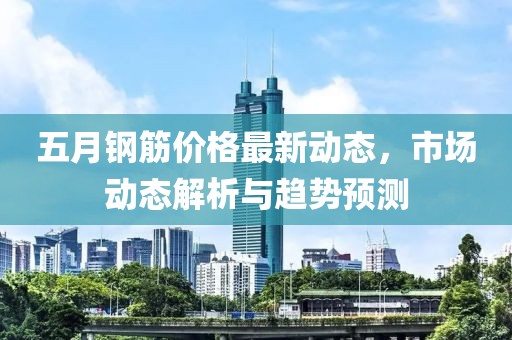 五月钢筋价格最新动态，市场动态解析与趋势预测