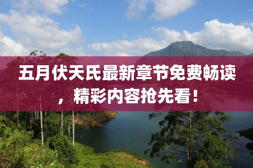 五月伏天氏最新章节免费畅读，精彩内容抢先看！