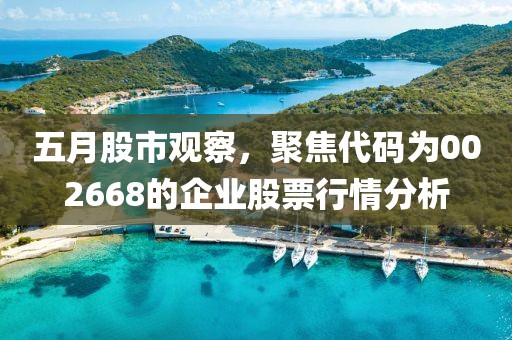 五月股市观察，聚焦代码为002668的企业股票行情分析