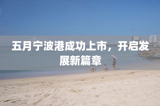 五月宁波港成功上市，开启发展新篇章