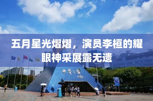 五月星光熠熠，演员李桓的耀眼神采展露无遗