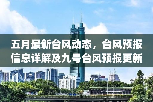 五月最新台风动态，台风预报信息详解及九号台风预报更新