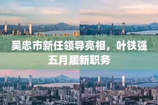 吴忠市新任领导亮相，叶铁强五月履新职务