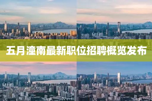 五月潼南最新职位招聘概览发布