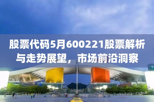 股票代码5月600221股票解析与走势展望，市场前沿洞察