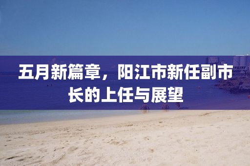 五月新篇章，阳江市新任副市长的上任与展望