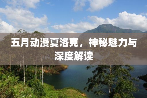 五月动漫夏洛克，神秘魅力与深度解读