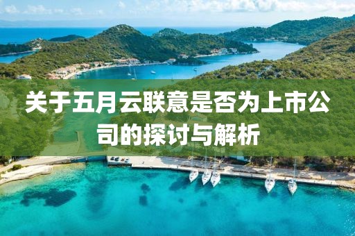 关于五月云联意是否为上市公司的探讨与解析