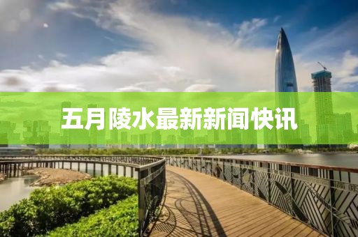 五月陵水最新新闻快讯