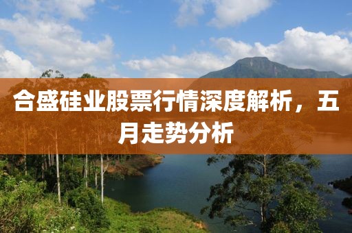 合盛硅业股票行情深度解析，五月走势分析