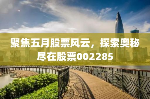 聚焦五月股票风云，探索奥秘尽在股票002285