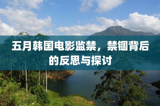 五月韩国电影监禁，禁锢背后的反思与探讨